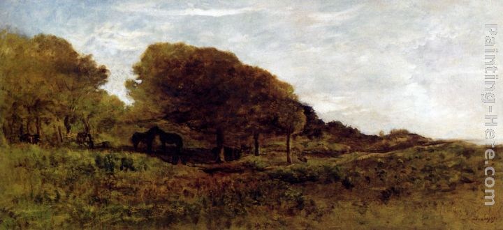 Charles-Francois Daubigny Les Graves De Villerville